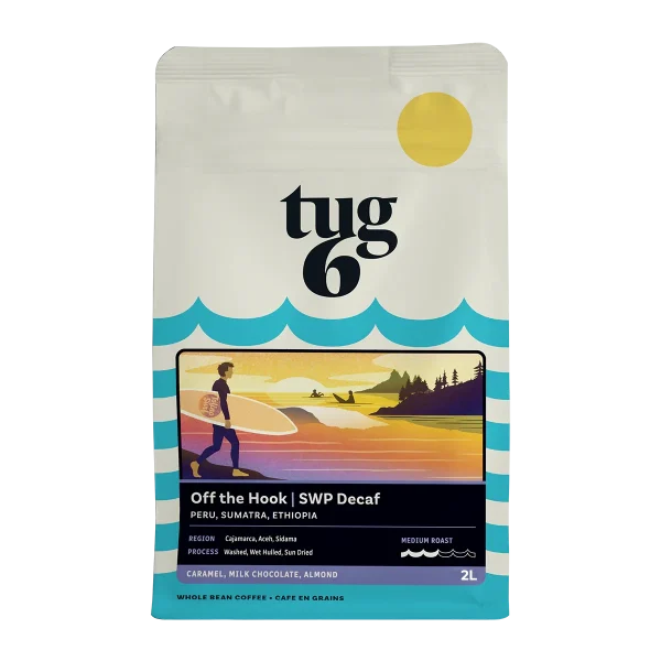 Tug6 Off The Hook SWP Decaf 2L