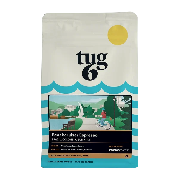 Tug6 Beachcruiser Espresso 2L