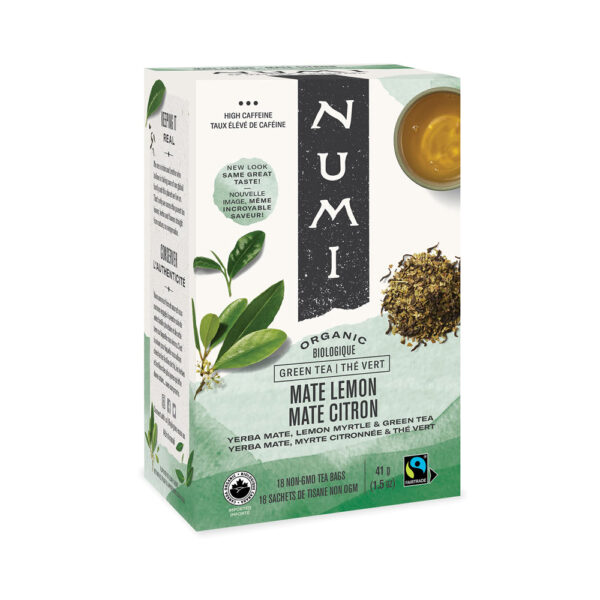 NUMI ORGANIC TEA MATE LEMON GRE