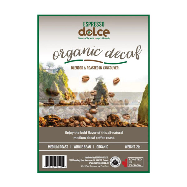 Decaf Coffee Beans 2 LB