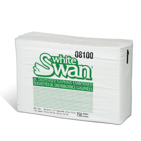 White Swan Napkins 750 Sheets